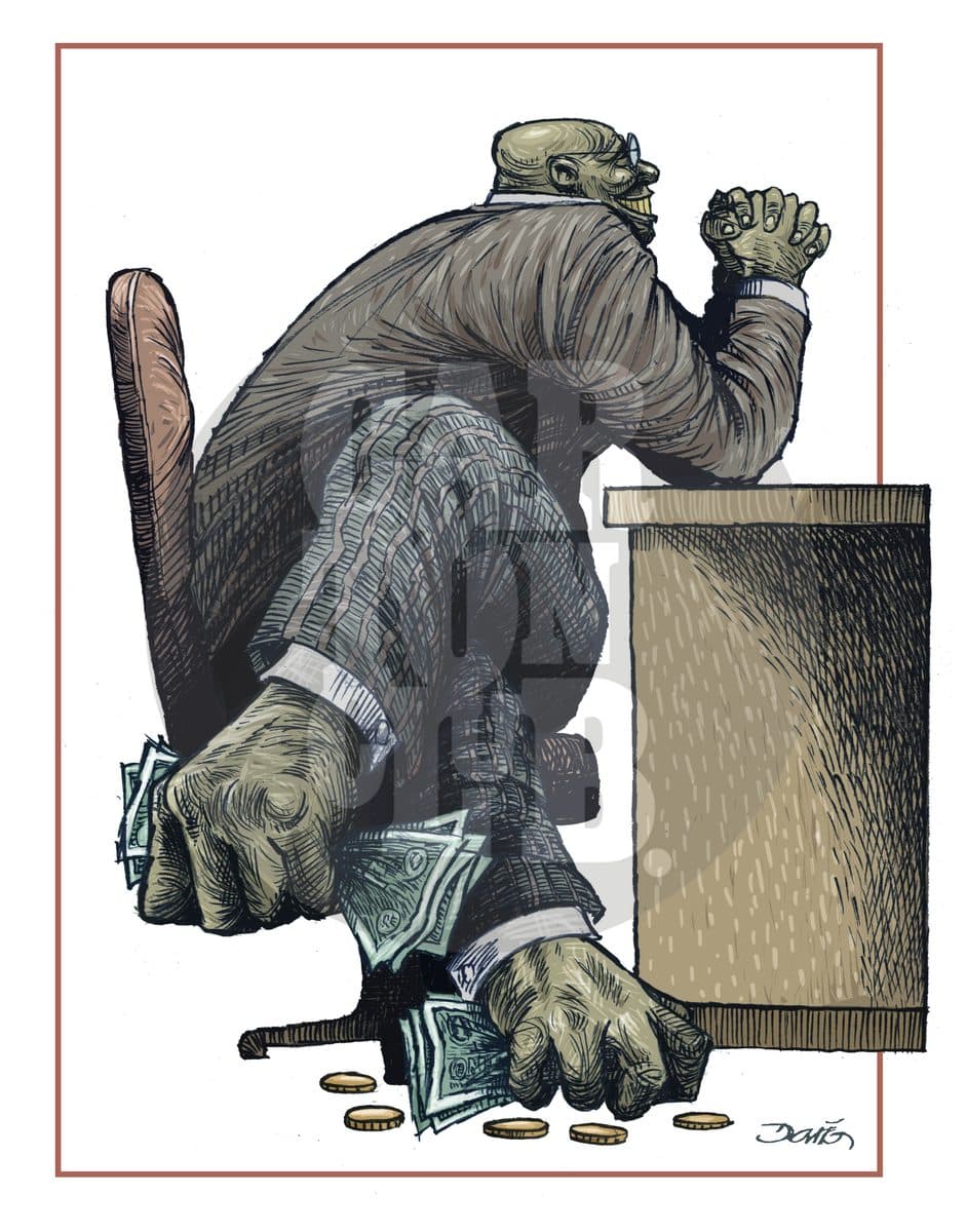 1475249184la corrupcion.jpg, cartón de Darío Castillejos