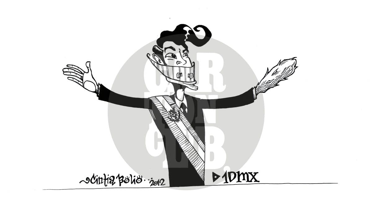 1DMx, cartón de Cintia Bolio