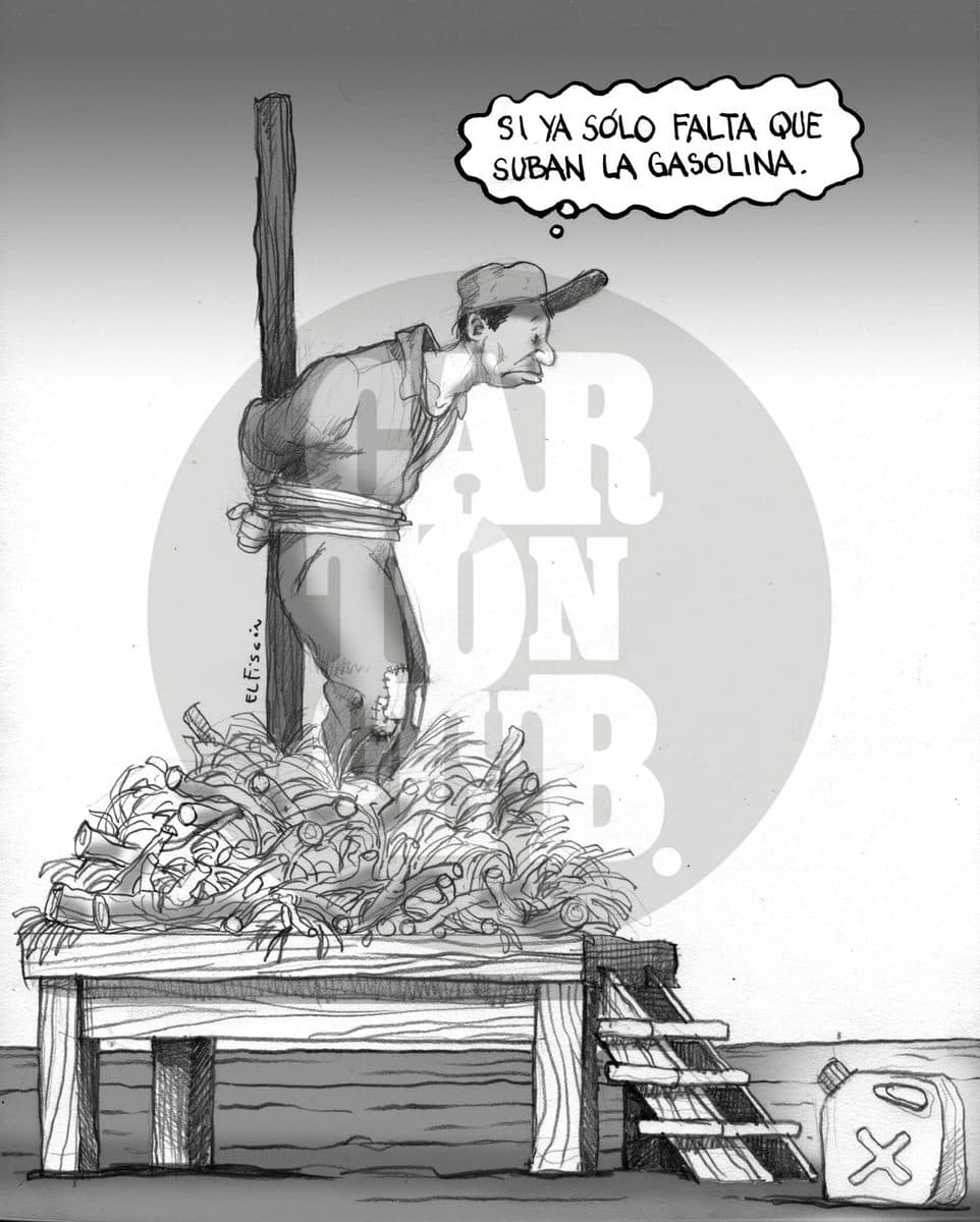 Manifestantes pintan consignas de 'Bush Go Home' en un muro mientras alguien comenta que en realidad el presidente estadounidense viene a su patio trasero, en referencia a una gira por la región.