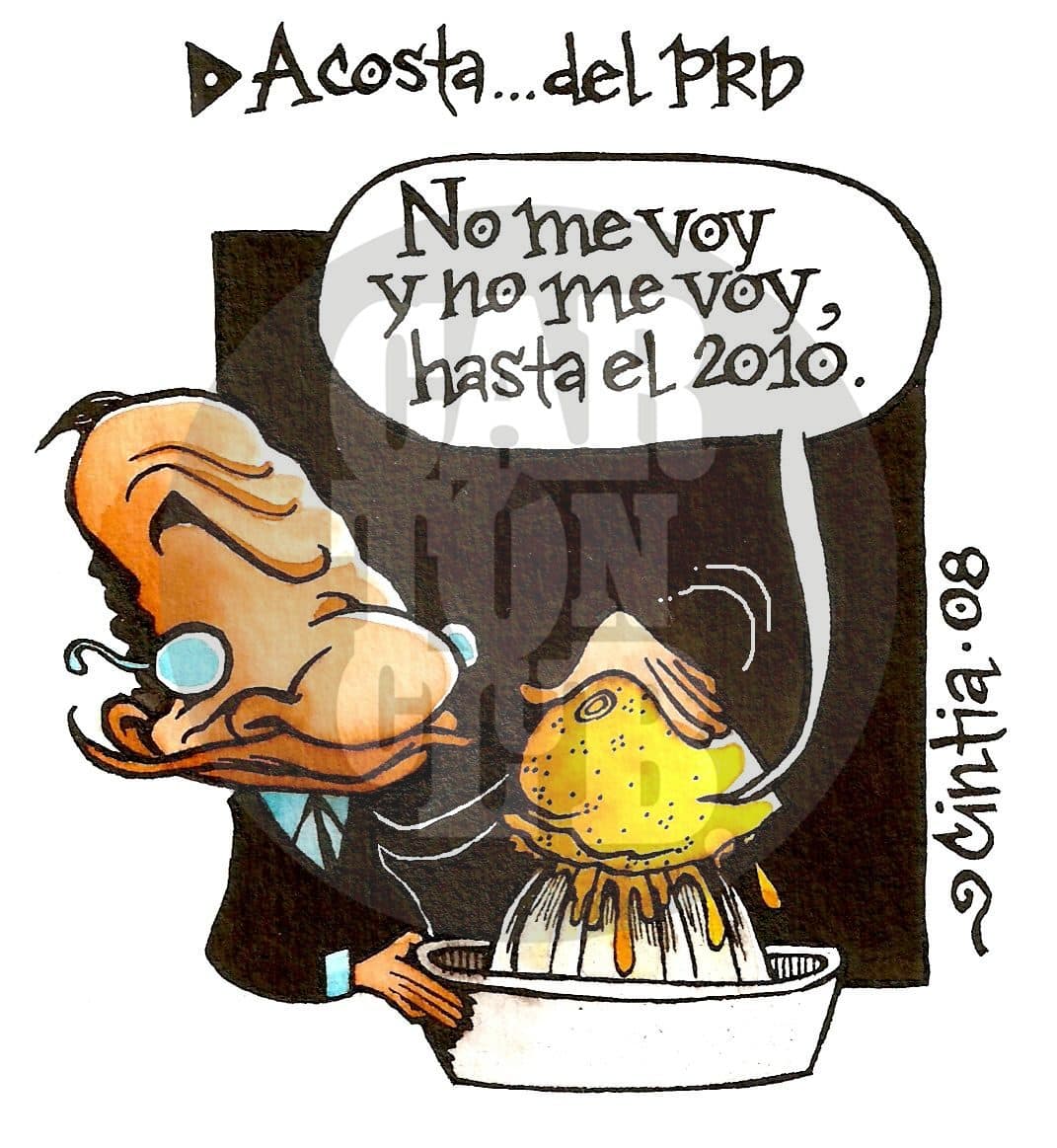 Acosta...del PRD