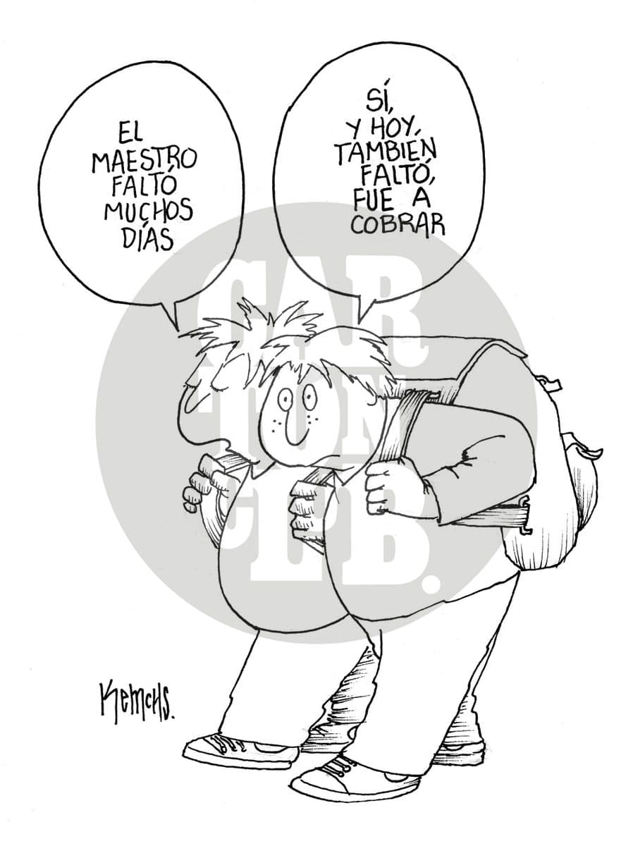 Afectados, cartón de Kemchs