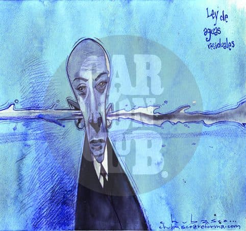 Aguas Residuales, cartón de Chubasco