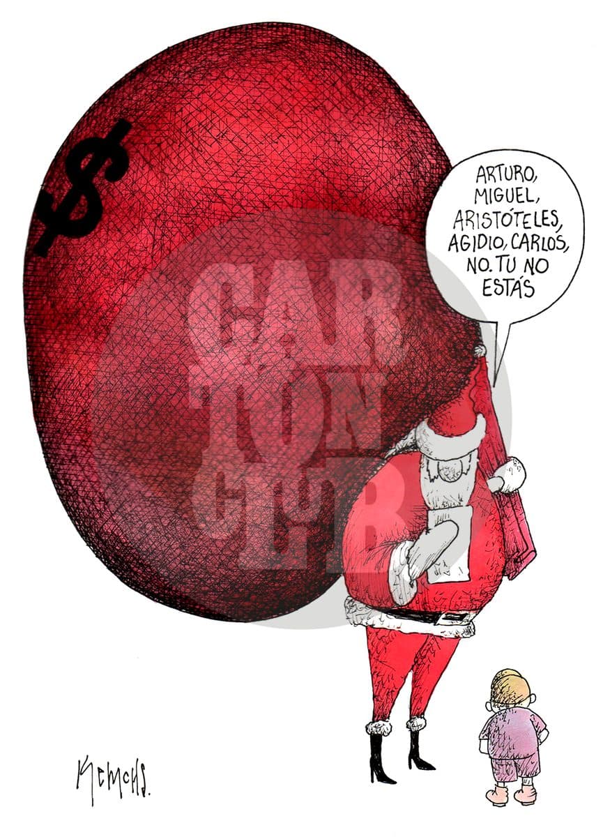 Aguinaldo, cartón de Kemchs