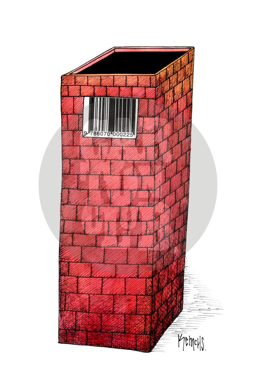 Al final todos pagamos, cartón de Kemchs