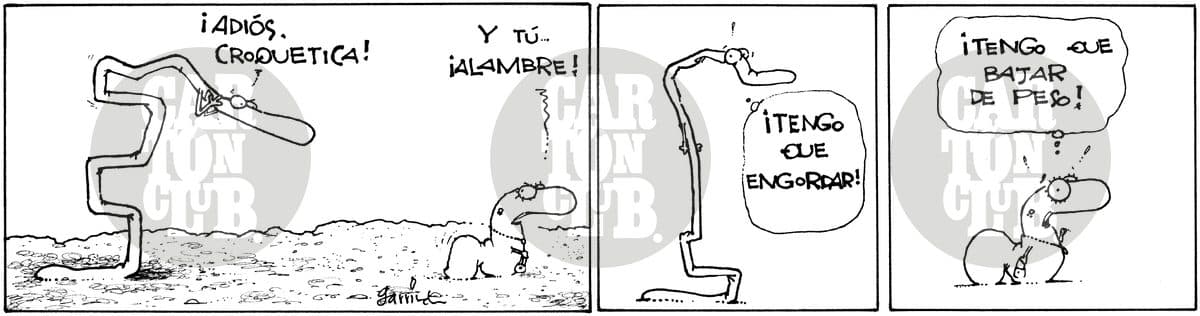 Alambre croqueta