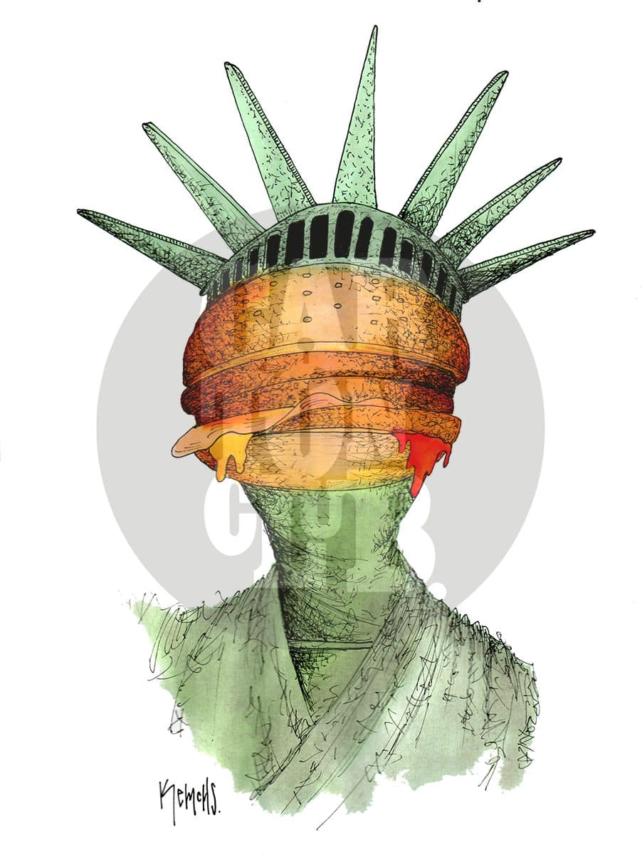Alimento peligroso, cartón de Kemchs