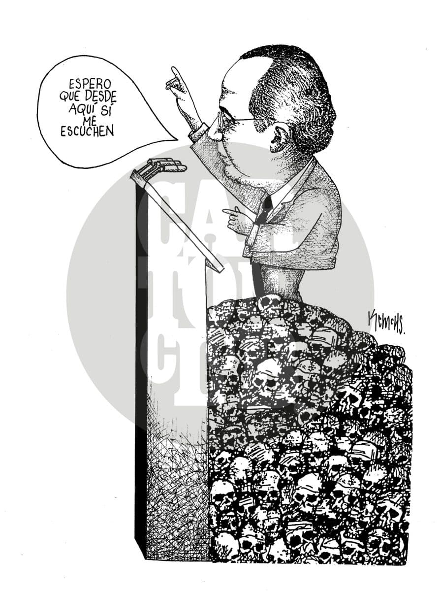 Alta tribuna, cartón de Kemchs