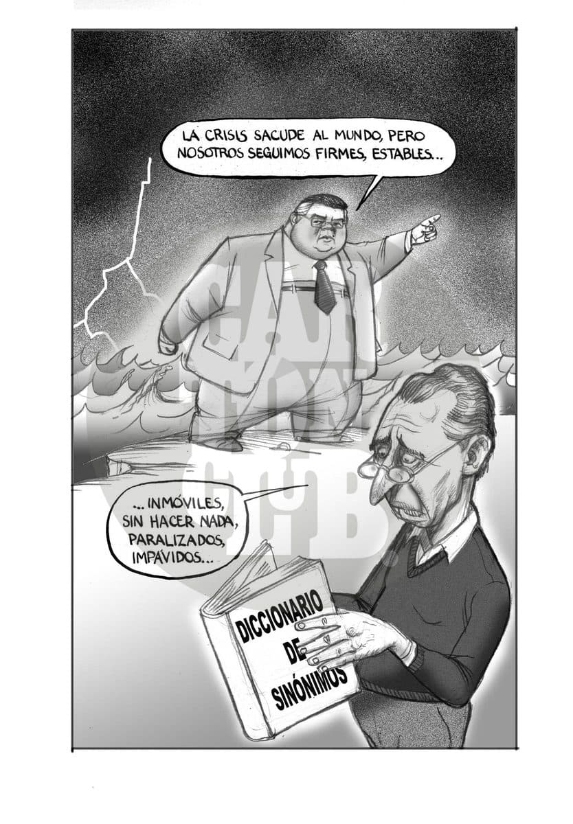 ante la tormenta