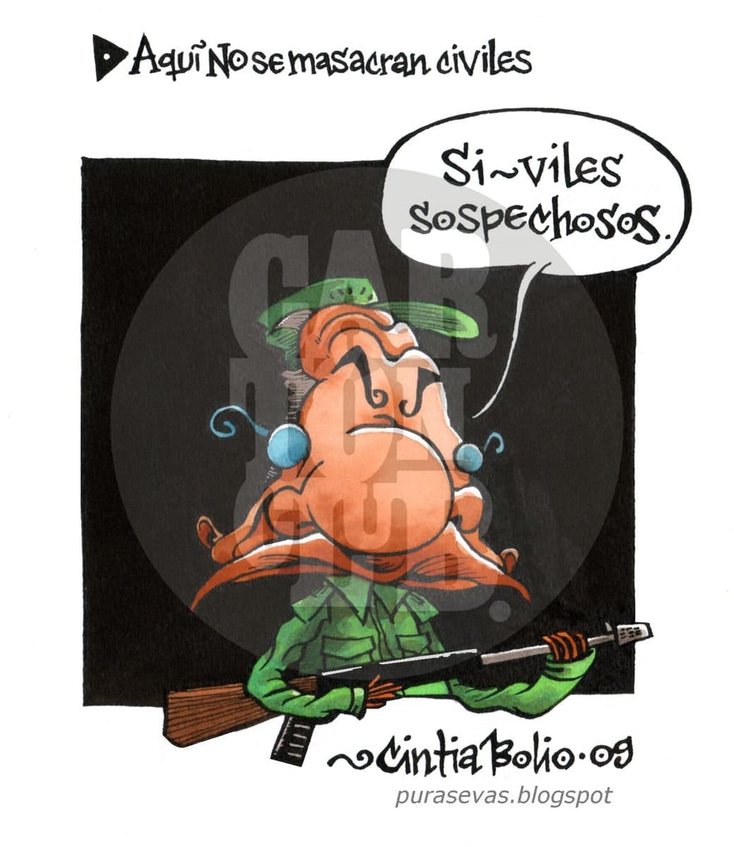 Aquí NO se masacran civiles