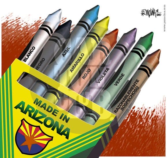 Arizona, cartón de PxMolina