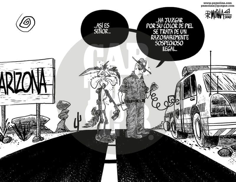 Arizona, cartón de PxMolina