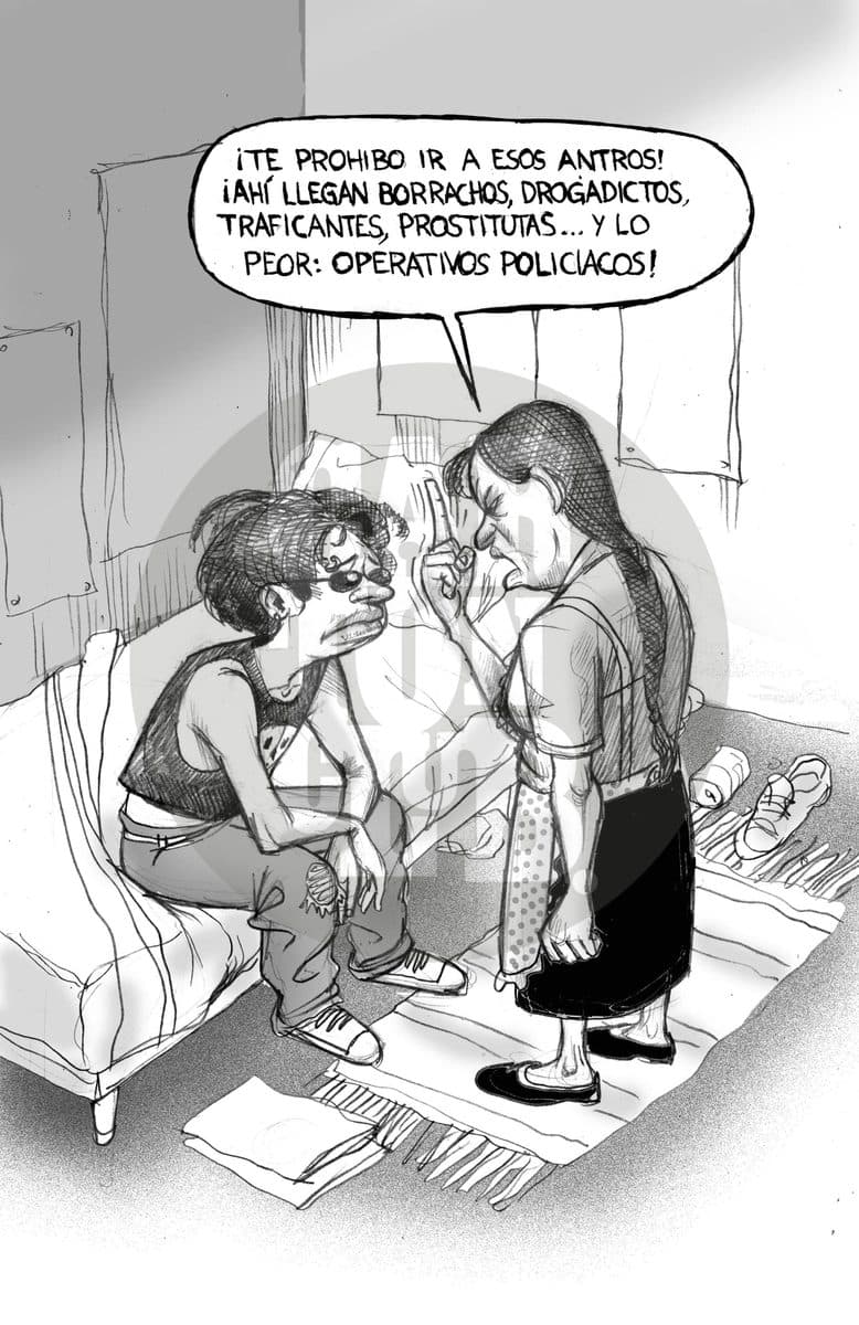 así las cosas..., cartón de El Fisgón