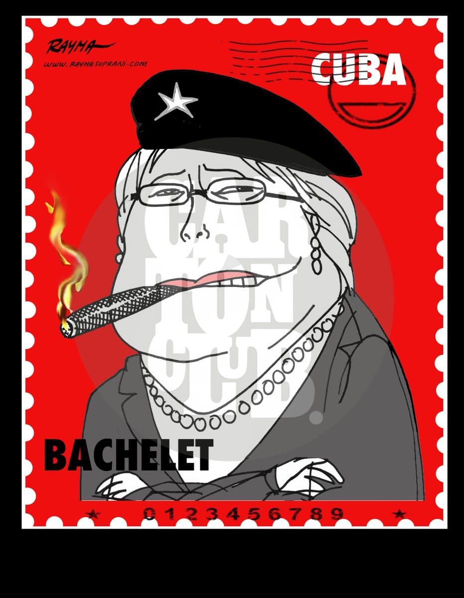 Bachelet en Cuba