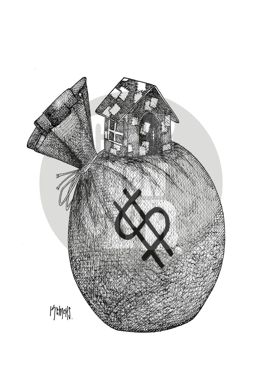 Bajo perfil del narco, cartón de Kemchs