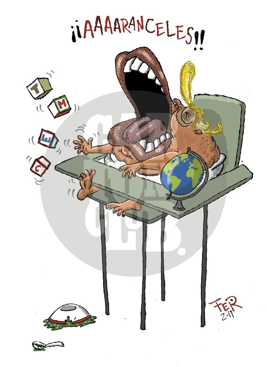 Berrinchudo y peligroso.