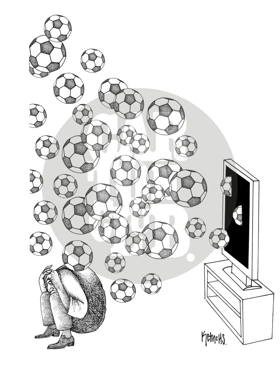 Bombardeo, cartón de Kemchs