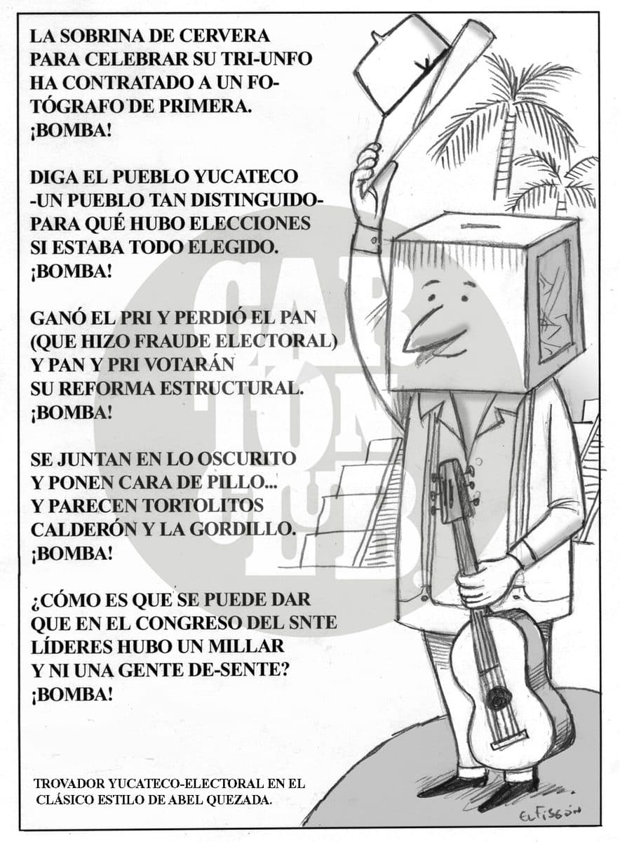 Bombas electorales yucatecas