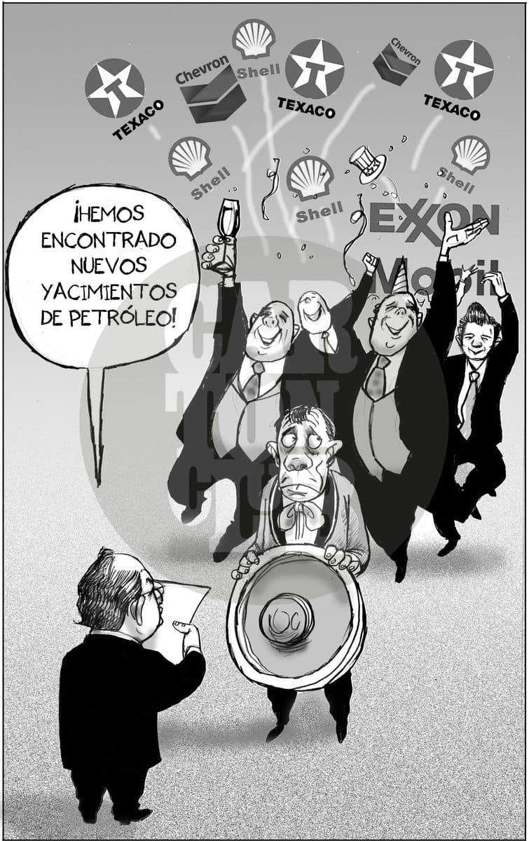 Buenas Noticias, cartón de El Fisgón
