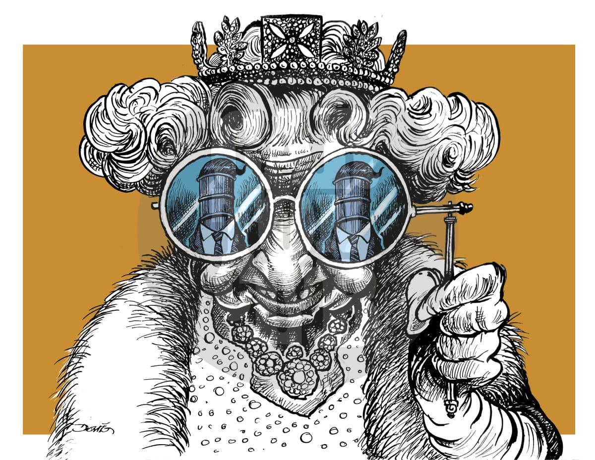 Buenos ojos, cartón de Darío Castillejos