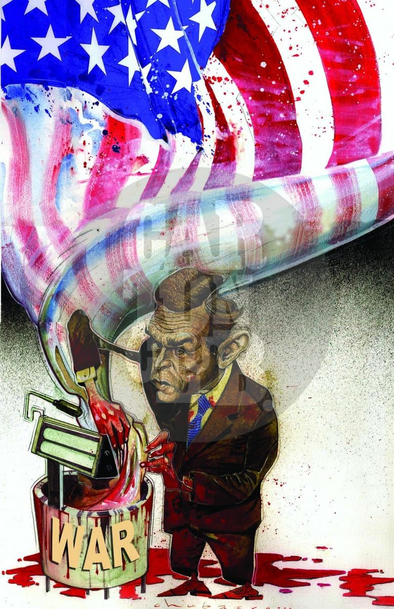 Bush, cartón de Chubasco