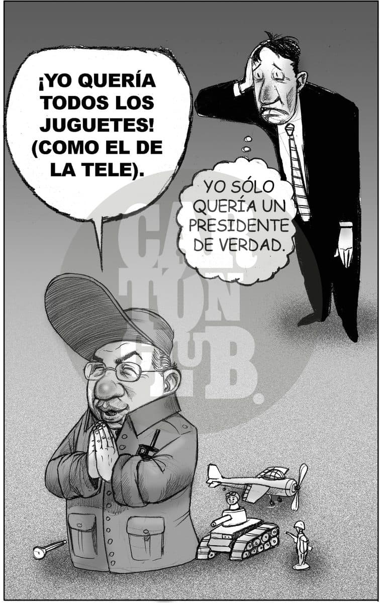Cada quien sus deseos, cartón de El Fisgón