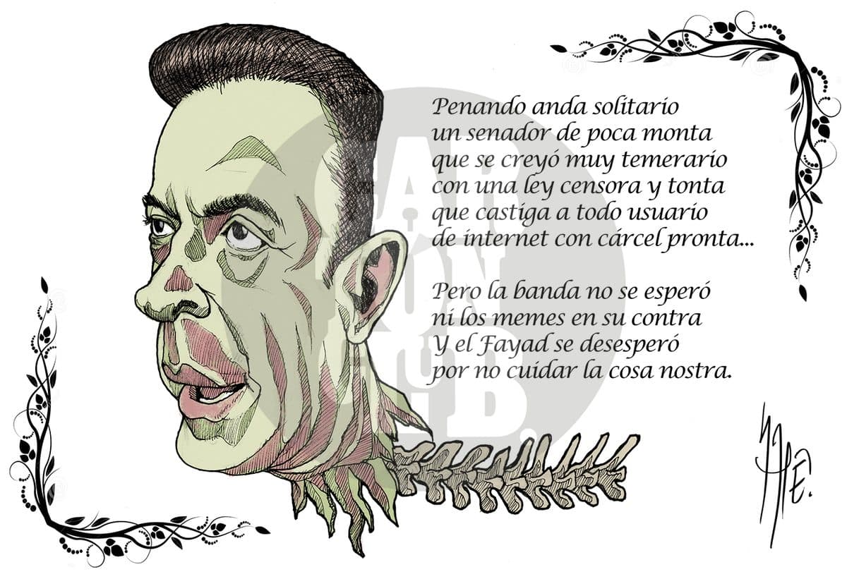 Calavera, cartón de Rapé