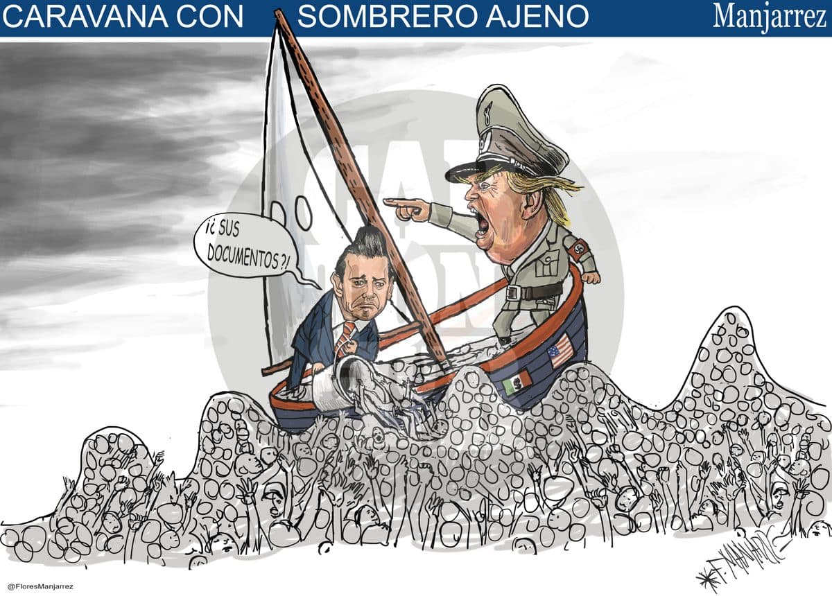 Caravana con sombrero ajeno