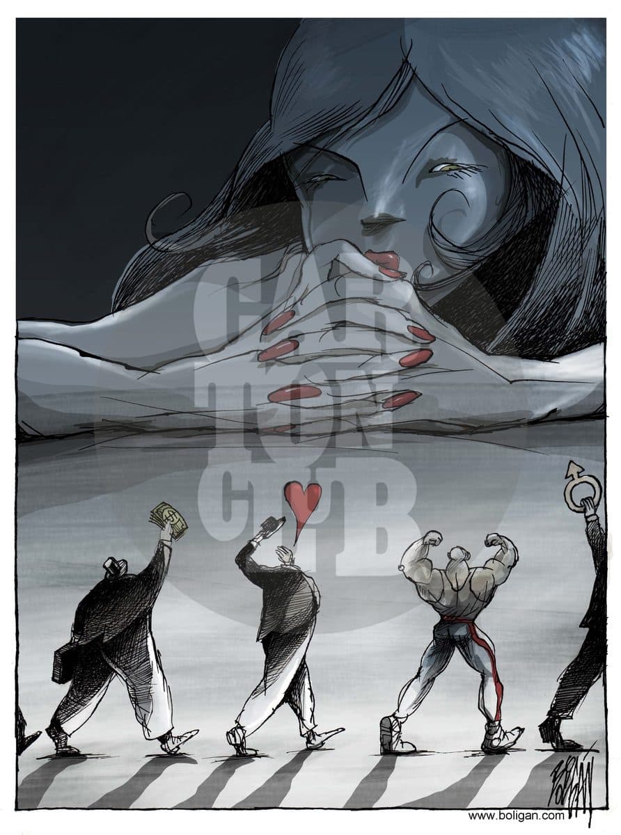 Casting, cartón de Ángel Boligán