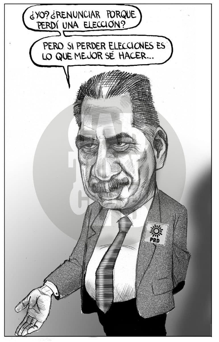Cero Ganadas, cartón de El Fisgón