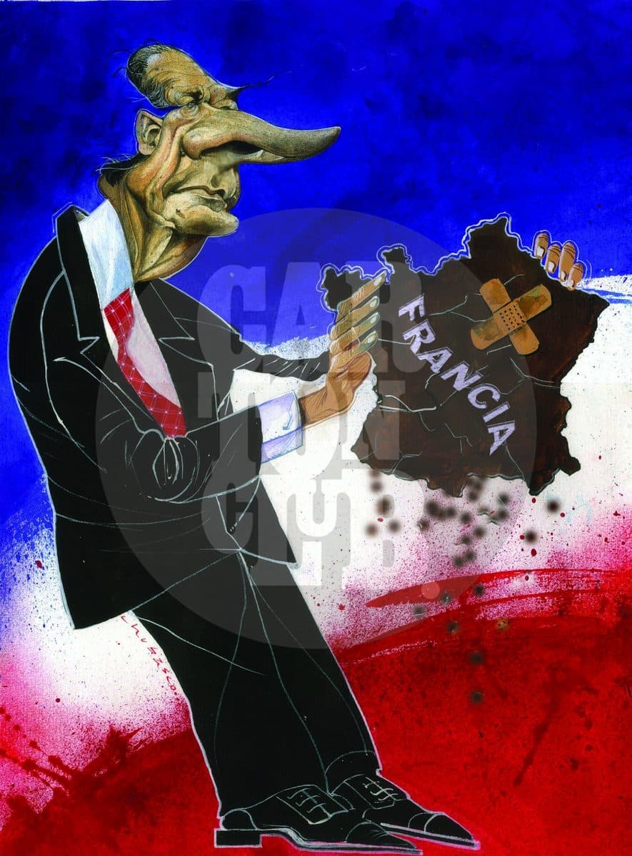 Chirac, cartón de Chubasco