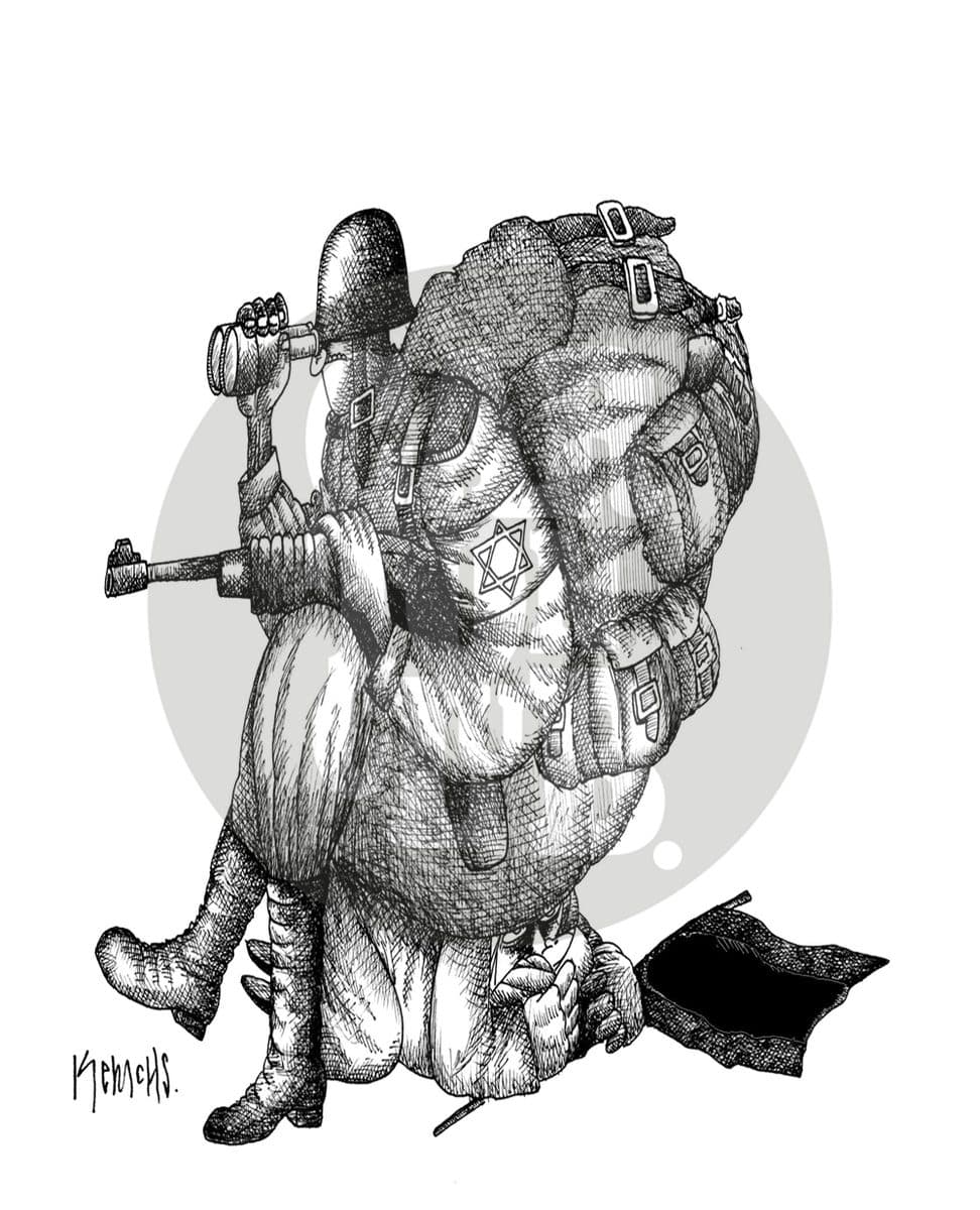 Civiles inocentes, cartón de Kemchs