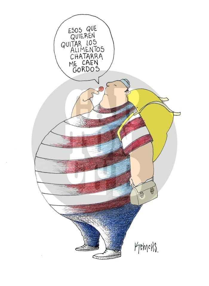 Comida chatarra.