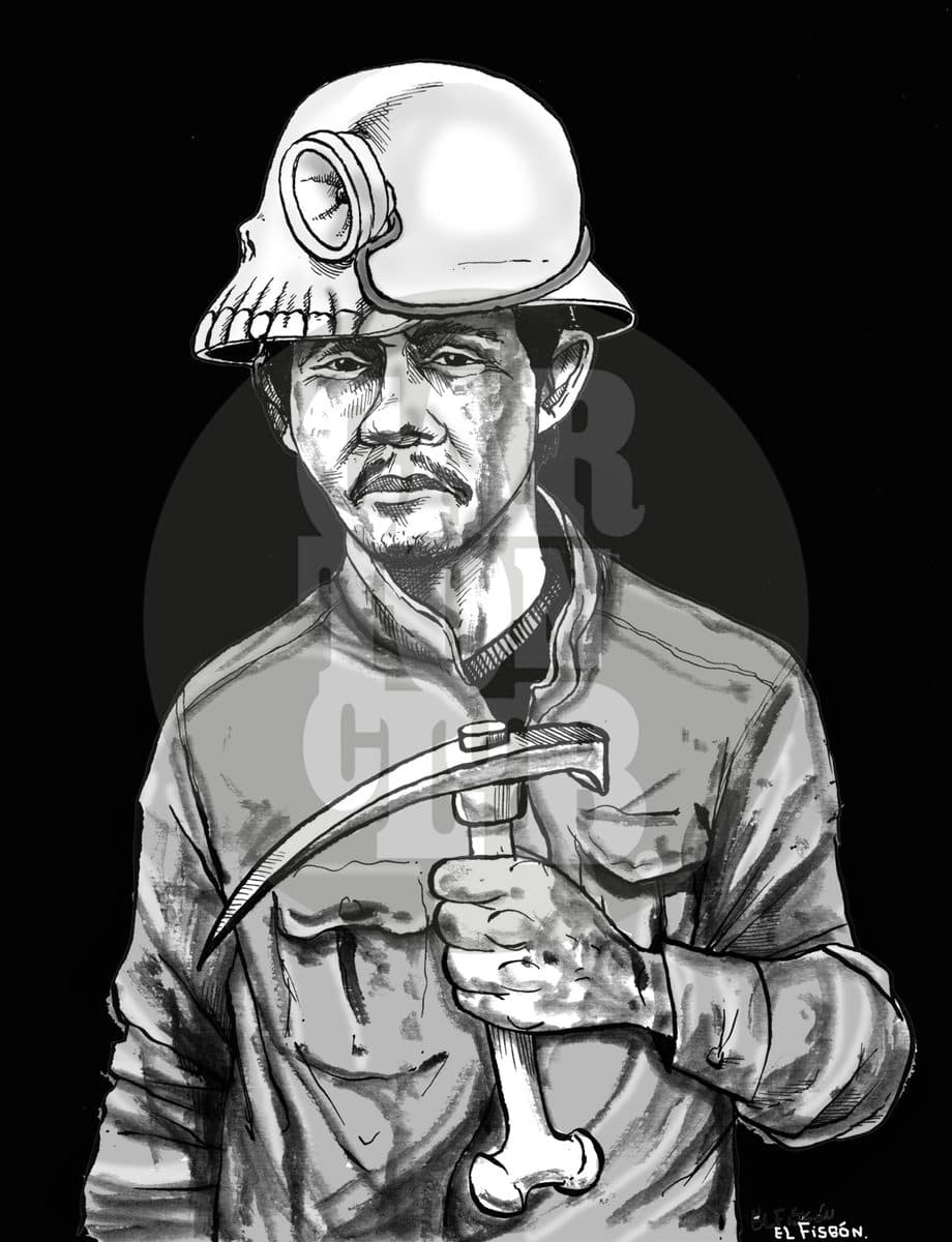 Condiciones de trabajo, cartón de El Fisgón