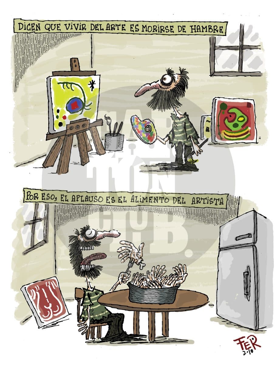 Consejo para jóvenes artistas.