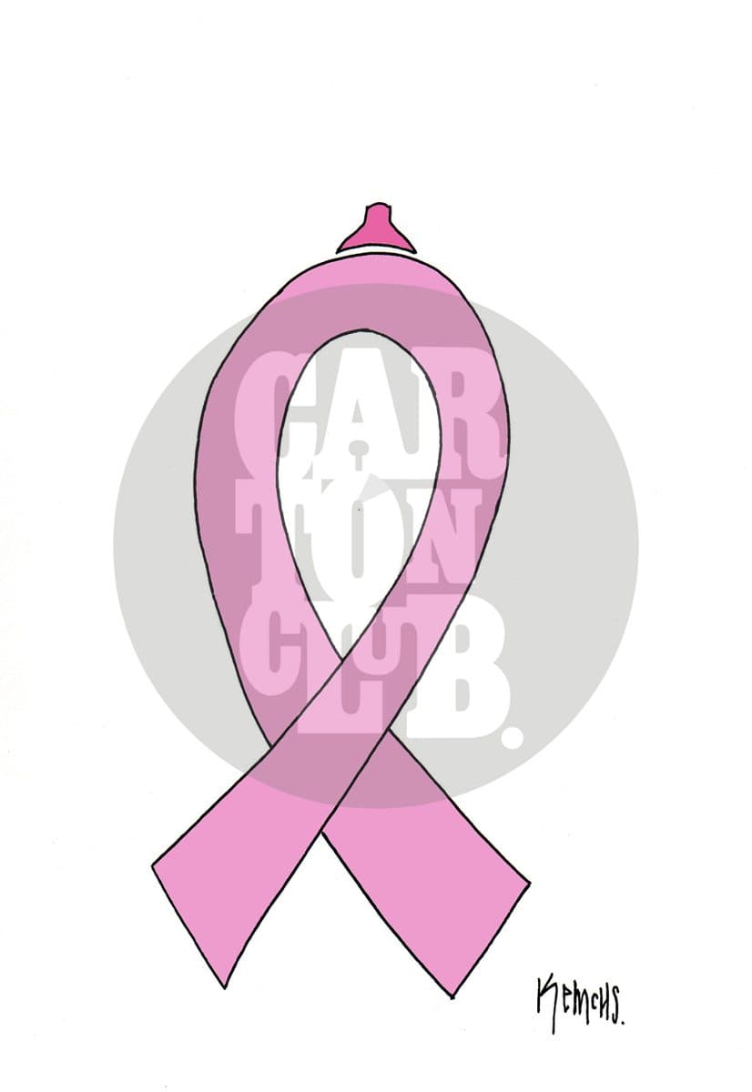 Contra el cáncer, cartón de Kemchs