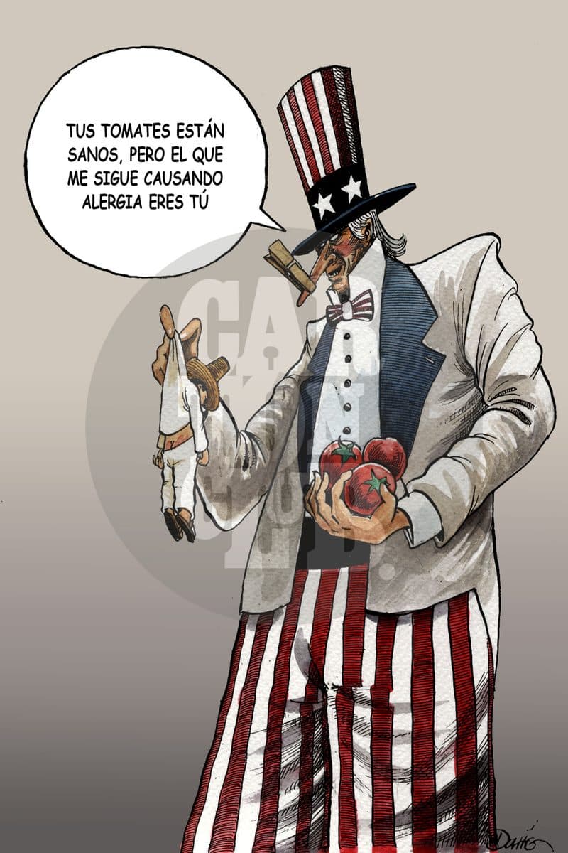Control de higiene, cartón de Darío Castillejos