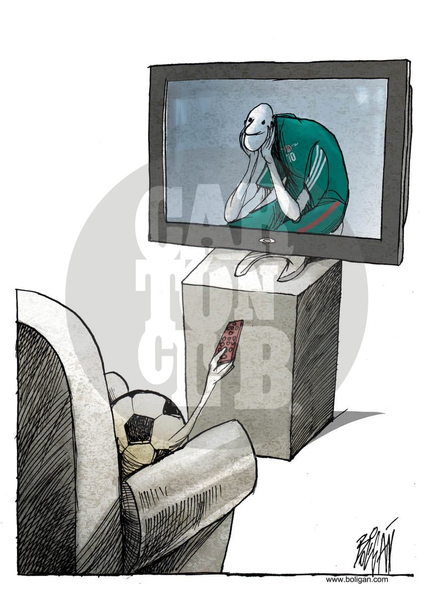 Control Total, cartón de Ángel Boligán