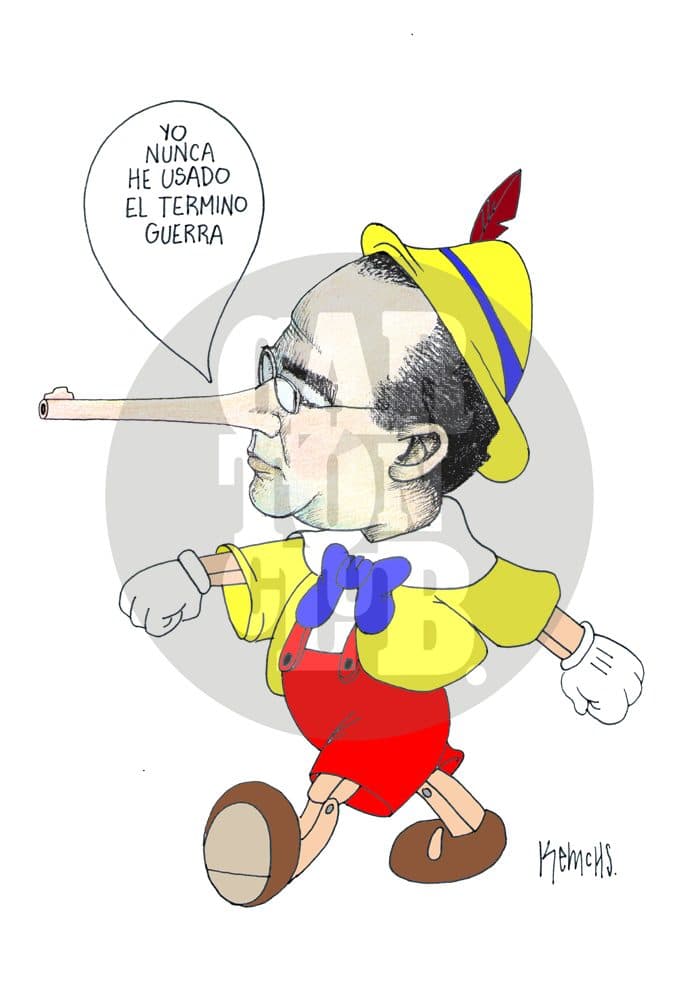 Creciendo la nariz.