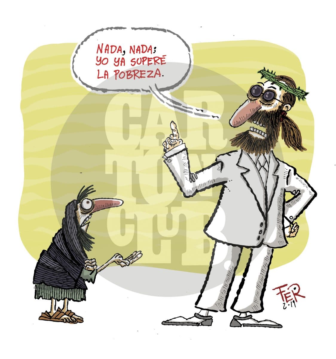 Cristo neoliberal