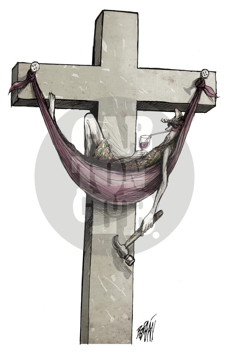 Crucifixión de temporada