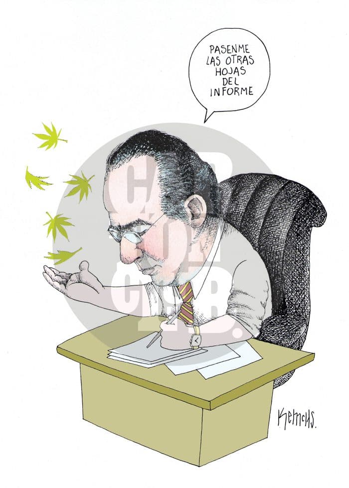 Cuarto informe, cartón de Kemchs
