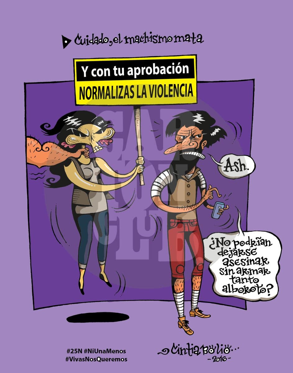 Cuidado, el machismo mata