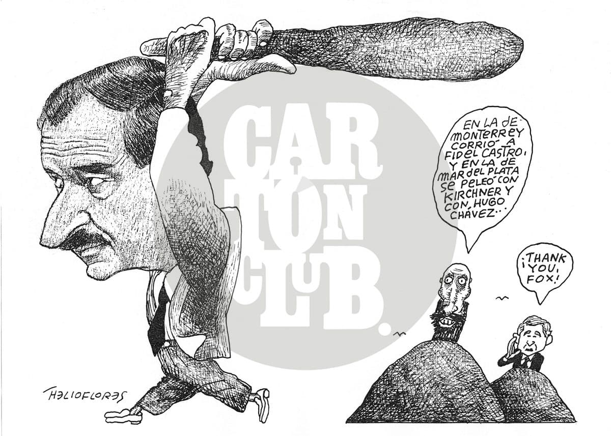 Cumbres Borrascosas, cartón de Helio Flores