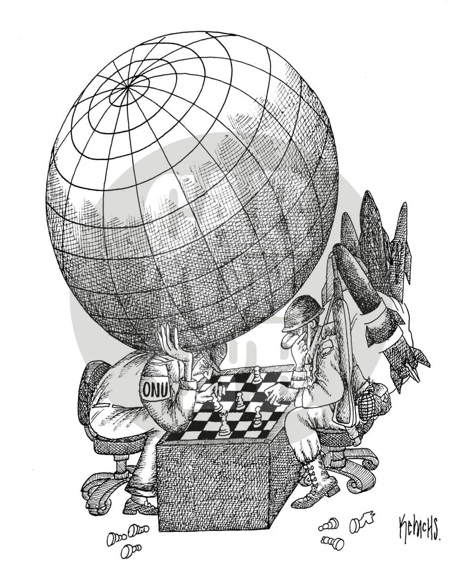 De gran peso, cartón de Kemchs