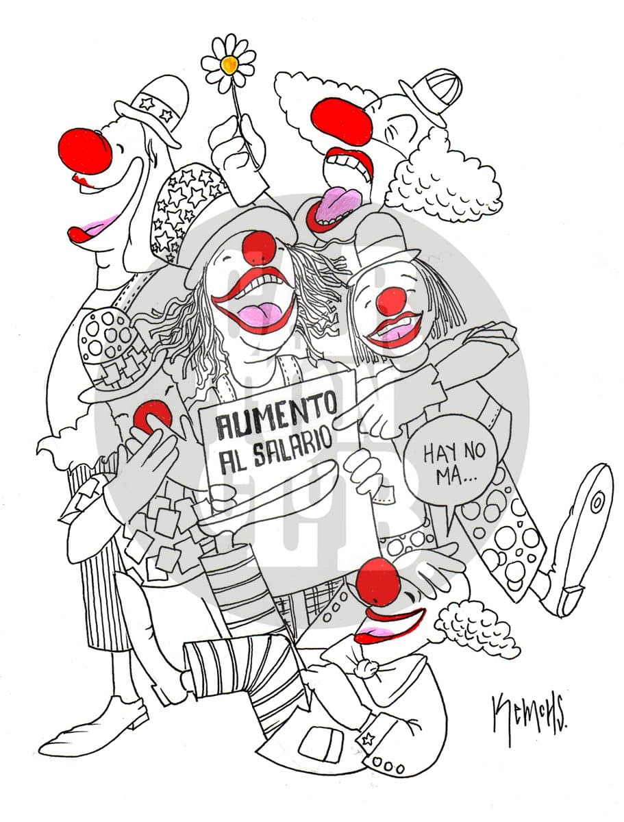 De risa, cartón de Kemchs