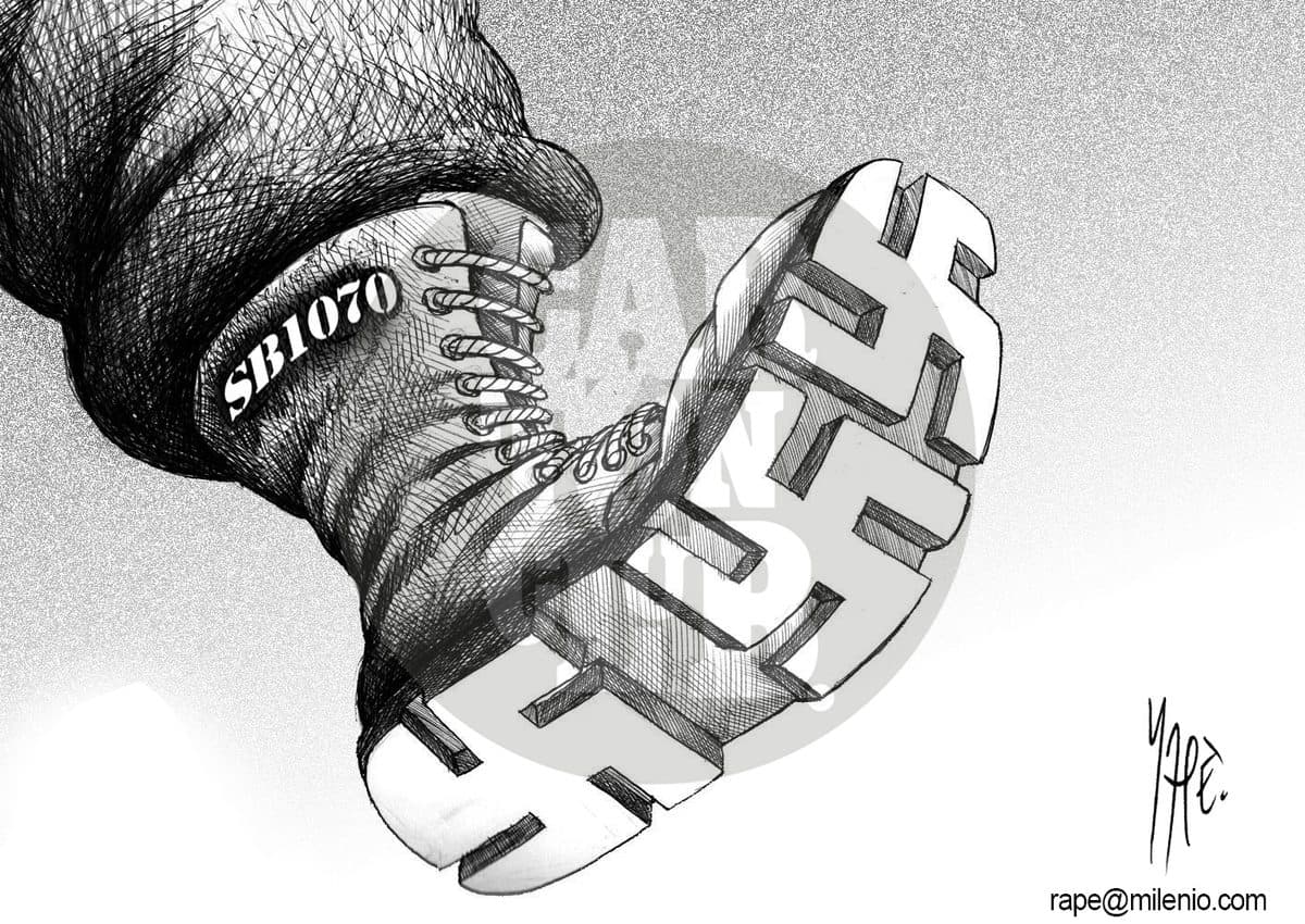 Dejando huella, cartón de Rapé