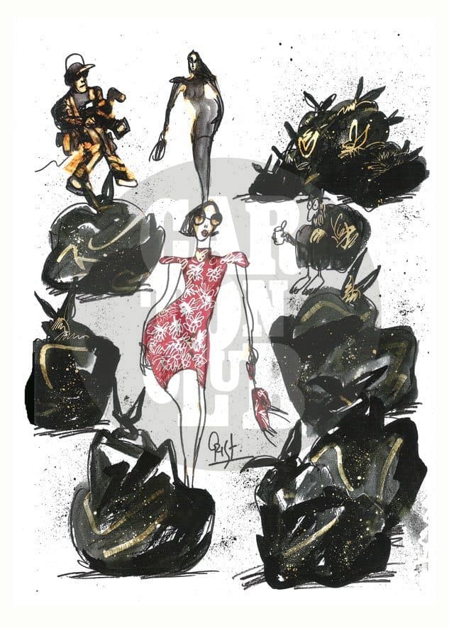 desfile de moda