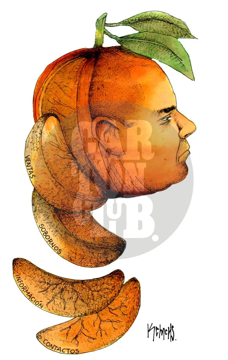 Desgajamiento, cartón de Kemchs