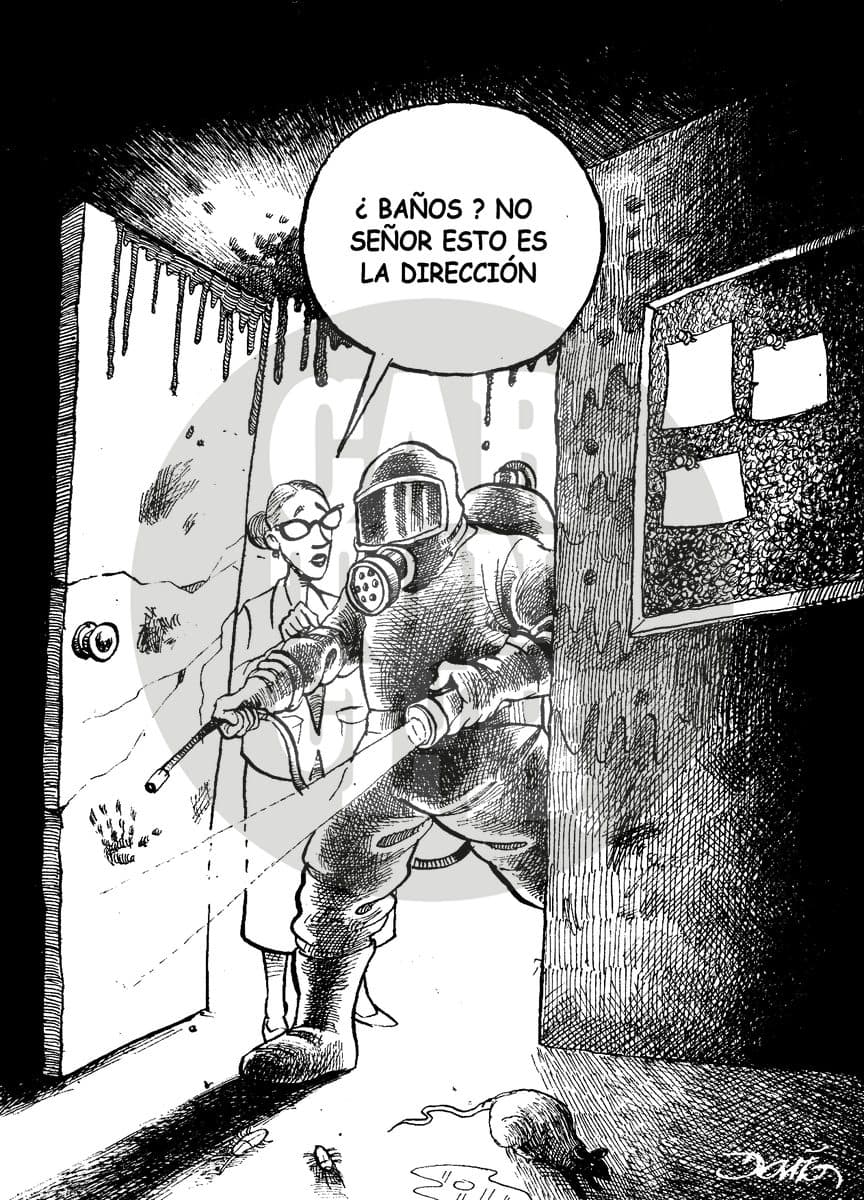 Desinfección escolar