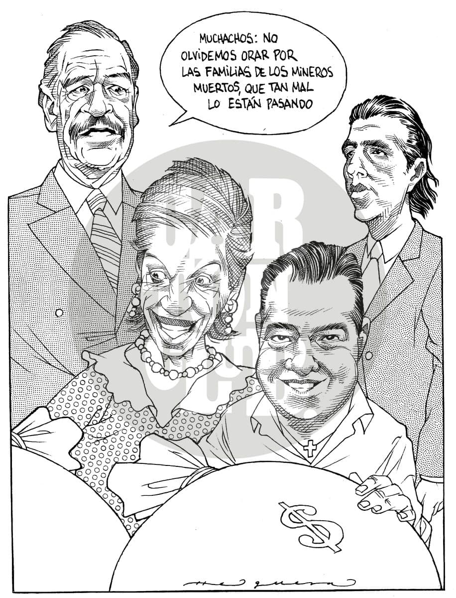 Día de la familia, cartón de Helguera